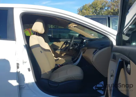 2013 Hyundai Elantra Gls from USA, damaged, VIN 5NPDH4AE8DH254902